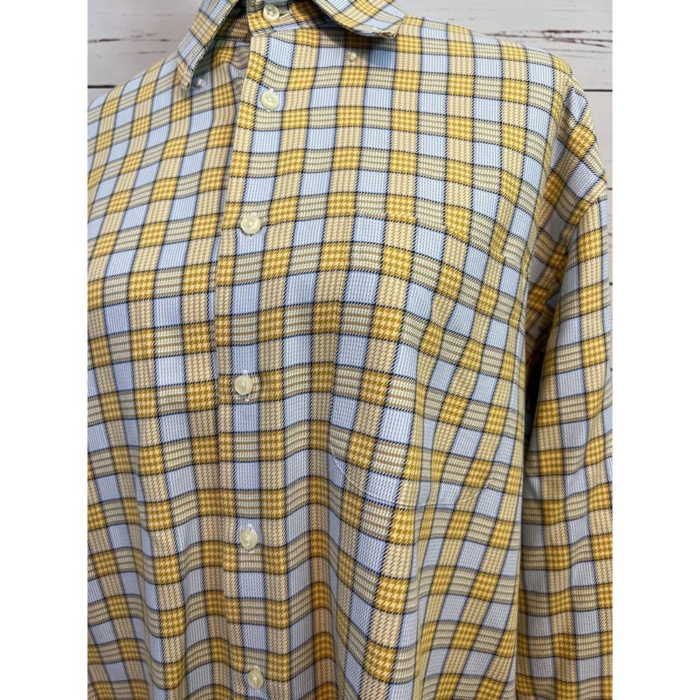 Peter Millar Button Down Shirt XL Long Sleeve Extra‎ Large Golf Mens fLaW
